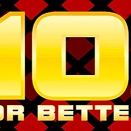 10s or Better slot logo by 1x2gaming at Tikitaka Casino