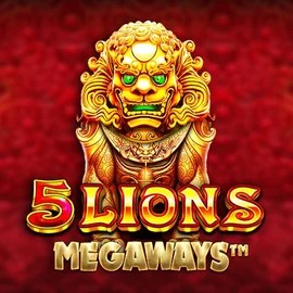 Try 5 Lions Megaways slot by Pragmatic Play on tikitaka-login.com – logo image