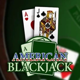American Blackjack game by Habanero – logo hosted on Tikitaka Casino