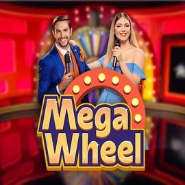 Mega Wheel logo by Pragmatic Play at Tikitaka Casino