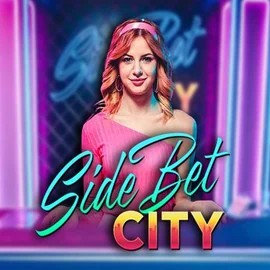 Side Bet City slot visual from Evolution available on tikitaka-login.com
