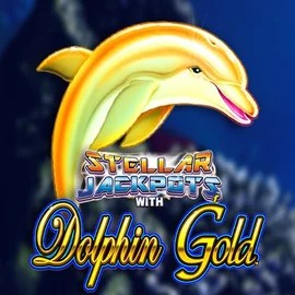 Dolphin Gold with Stellar Jackpots by Lightning Box Game, showcased at tikitaka-login.com – game logo