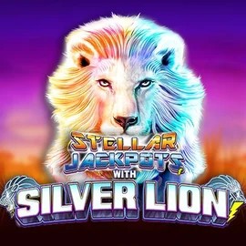 Stellar Jackpots with Silver Lion slot visual from Lightning Box Game available on tikitaka-login.com